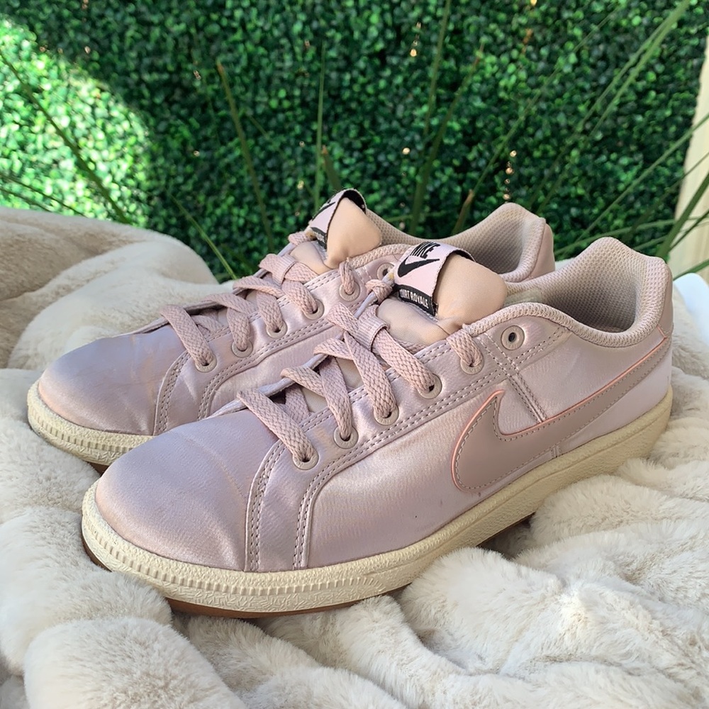 Nike Court Royale Satin Particle Rose Shoes